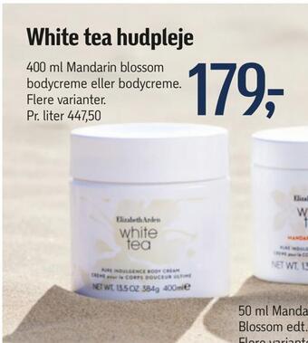 Føtex White tea hudpleje tilbud