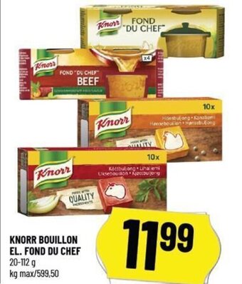 Løvbjerg KNORR BOUILLON EL. FOND DU CHEF tilbud