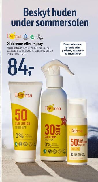 Føtex Solcreme eller -spray tilbud