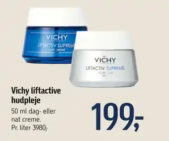 Føtex Vichy liftactive hudpleje tilbud