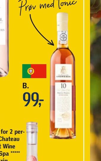 Føtex Andresen 10 års white tawny tilbud