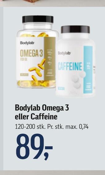 Bodylab omega 3 eller caffeine