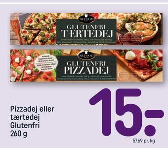 REMA 1000 Pizzadej eller tærtedej glutenfri tilbud
