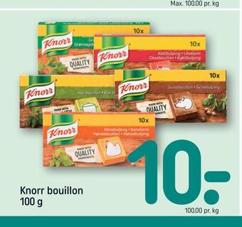 REMA 1000 Knorr bouillon tilbud
