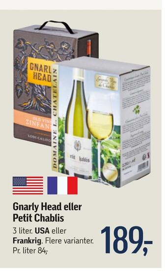 Føtex Gnarly head eller petit chablis tilbud