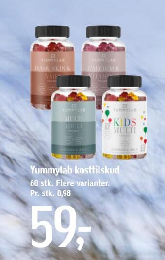 Føtex Yummylab kosttilskud tilbud