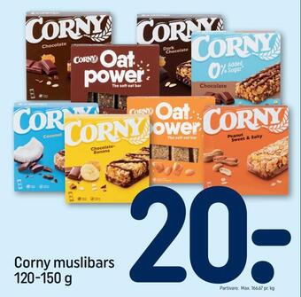 REMA 1000 Corny muslibars tilbud