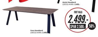 My Home Faro havebord tilbud