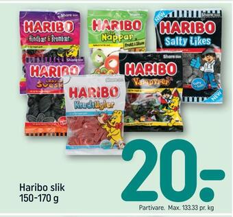 REMA 1000 Haribo slik tilbud