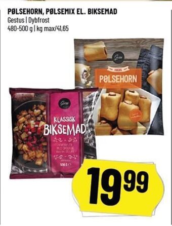 Løvbjerg PØLSEHORN, PØLSEMIX EL. BIKSEMAD tilbud
