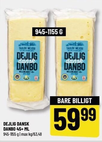 Løvbjerg DEJLIG DANSK DANBO 45+ ML tilbud