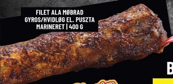 Løvbjerg FILET ALA MØBRAD GYROS/HVIDLØG EL. PUSZTA MARINERET | 400 G tilbud