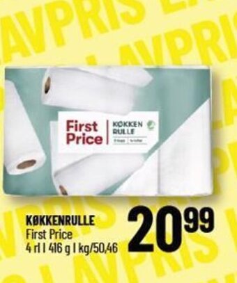 KØKKENRULLE First Price