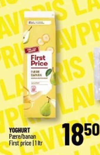 YOGHURT Pære/banan First price