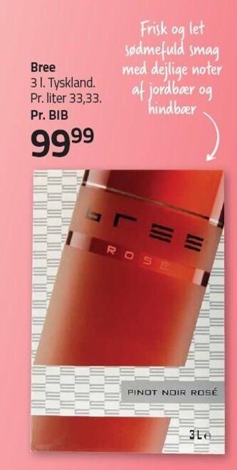 Fleggaard Bree 3 l. tilbud
