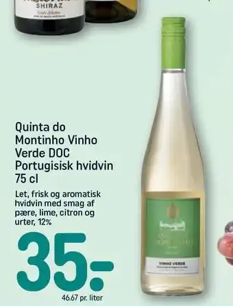 REMA 1000 Quinta do monthino vinho tilbud