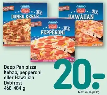 REMA 1000 Deep pan pizza tilbud