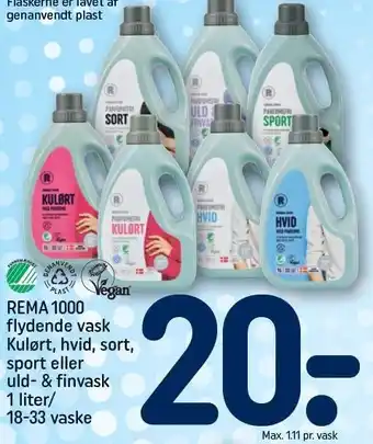 REMA 1000 Flydende vaks tilbud