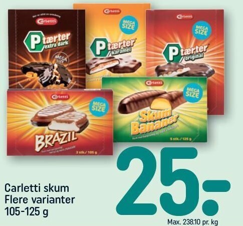 Rema 1000 Carleti skum tilbud