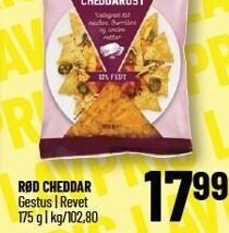 Rød cheddar