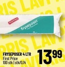 Fryseposer 4 ltr