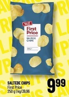 Saltede chips