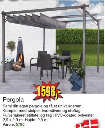 Harald Nyborg Pergola tilbud