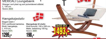 Harald Nyborg Hængekøjestativ eller hængekøje til stativ tilbud