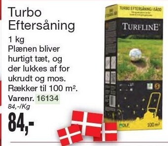 Harald Nyborg Turfline turbo eftersåning tilbud