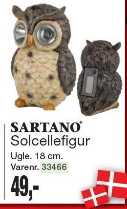 Harald Nyborg Sartano solcellefigur tilbud