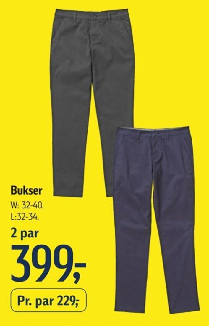 Føtex Bukser tilbud