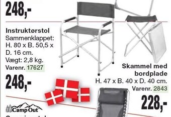 Harald Nyborg Instruktørstol tilbud