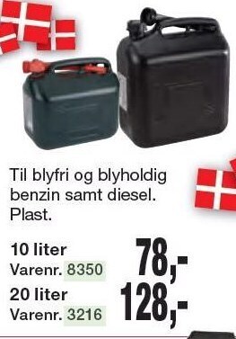 Diesel 10 eller 20 liter