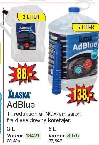 Harald Nyborg Alaska adblue tilbud