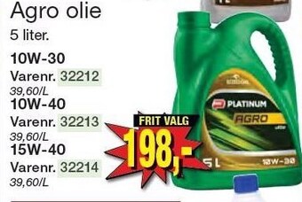 Harald Nyborg Agro olie tilbud