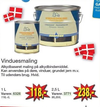Harald Nyborg Vinduesmaling tilbud