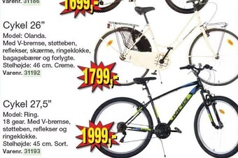 Harald Nyborg Cykel 26 eller cykel 27,5 tilbud