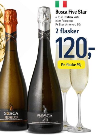 Føtex Bosca Five Star tilbud