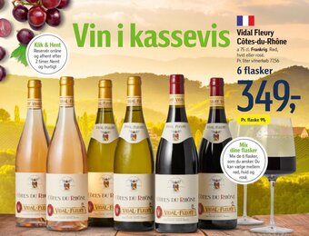 Føtex Vidal Fleury Côtes-du-Rhône tilbud