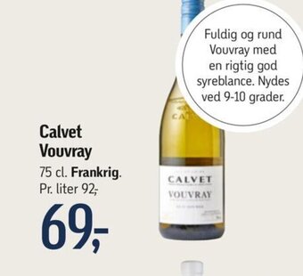 Føtex Calvet Vouvray tilbud