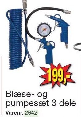 Harald Nyborg Blæse- og pumpesæt tilbud