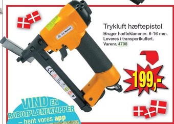 Harald Nyborg Trykluft hæftepistol tilbud