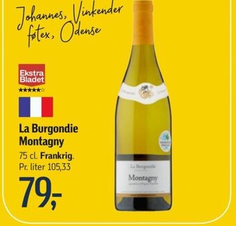 Føtex La Burgondie Montagny tilbud