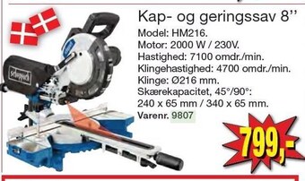Kap- og geringssav 8