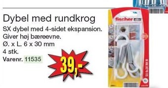 Dybel med rundkrog