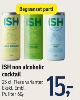 ISH non alcoholic cocktail