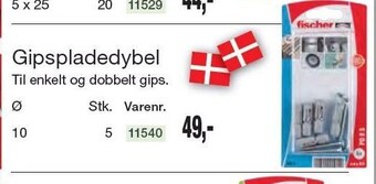 Gipspladedybel