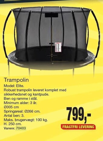 Harald Nyborg Trampolin tilbud