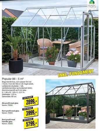 Harald Nyborg Popular 86 - 5 m2 tilbud