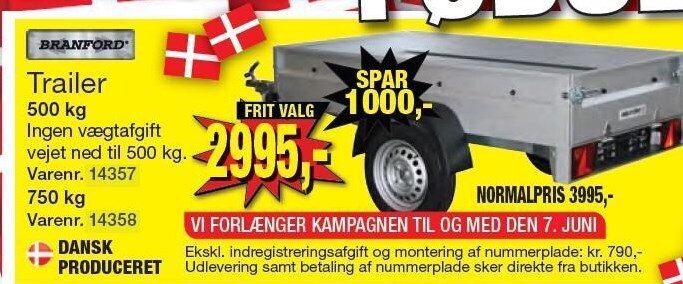 Harald Nyborg Branford trailer tilbud
